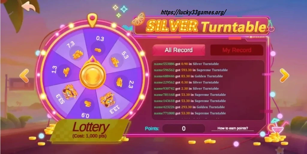 Lucky 33 Game